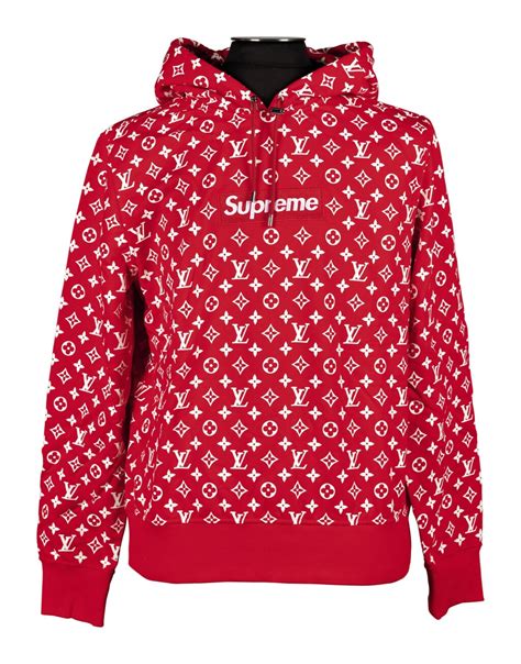 supreme hoodie louis vuitton price